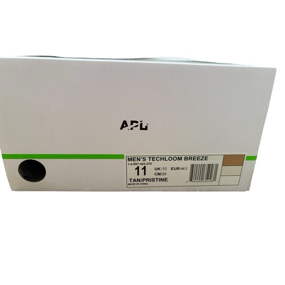 APL Men’s Techloom Breeze Training Shoes Men's Size 11 Tan/Pristine New in Box - Picture 5 of 12